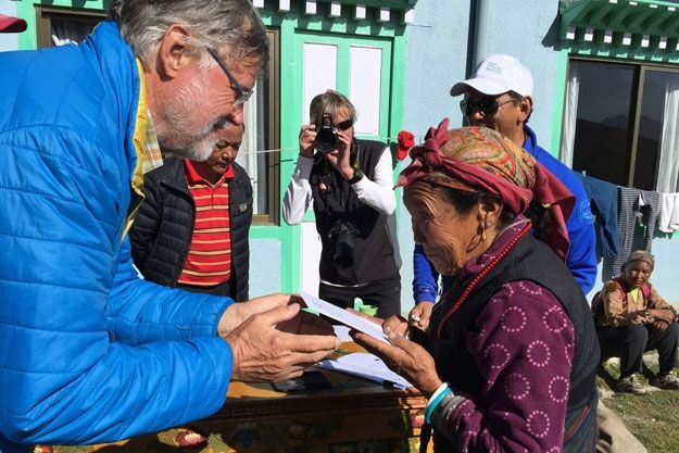 NEPAL GREEN TARA FOUNDATION HAVE JUST COMPLETED AID DISTRIBUTION TO 206 HOMES