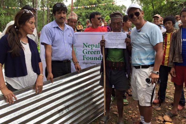 NGTF AND NEPAL HILFIE TRIOL -AUSTRIA (WOLFGANG NAIRZ )JOINT EFFORT OF DISTRIBUTION